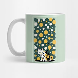 Cat's Dotopia: Whiskered Whimsy Mug